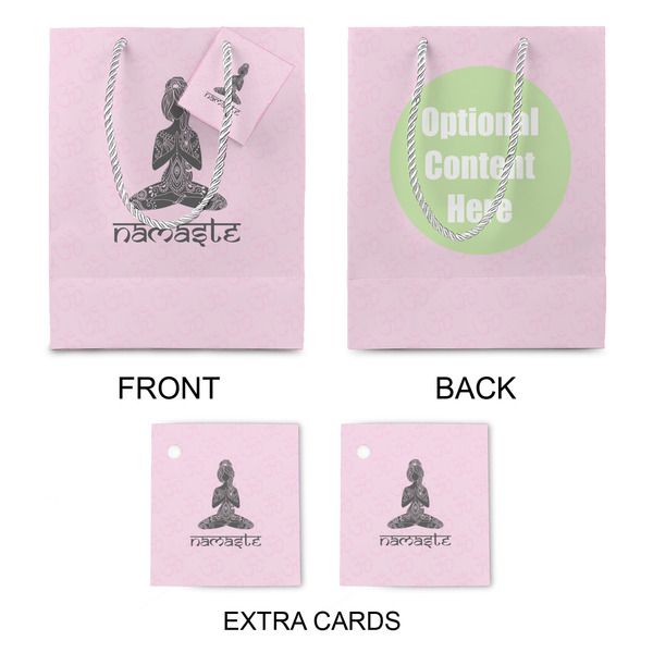 Lotus Pose Medium Gift Bag - Approval