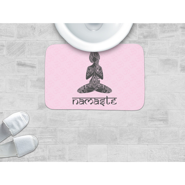 Lotus Pose Memory Foam Bath Mat - LIFESTYLE