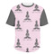 Lotus Pose Men's Crew T-Shirt - 2X Large (Personalized)