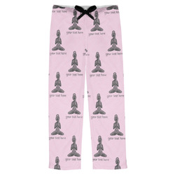 Lotus Pose Mens Pajama Pants (Personalized)