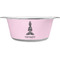 Lotus Pose Stainless Steel Dog Bowl - Small (Personalized)