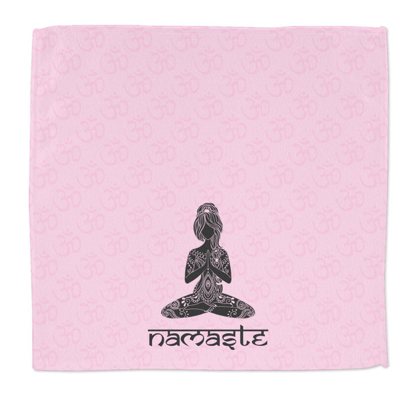 Custom Lotus Pose Microfiber Dish Rag