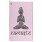 Lotus Pose Microfiber Golf Towel