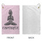 Lotus Pose Microfiber Golf Towels - Small - APPROVAL