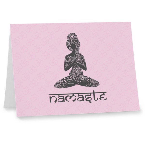 Custom Lotus Pose Note cards (Personalized)