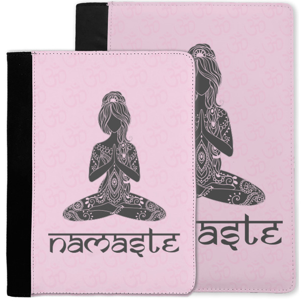 Lotus Pose Notebook Padfolio - MAIN