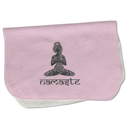 Lotus Pose Burp Cloth - Fleece