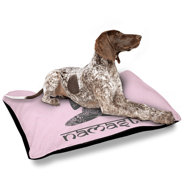Lotus Pose Outdoor Dog Beds - Large - IN CONTEXT