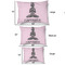 Lotus Pose Outdoor Dog Beds - SIZE CHART