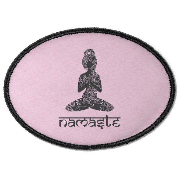 Lotus Pose Oval Patch