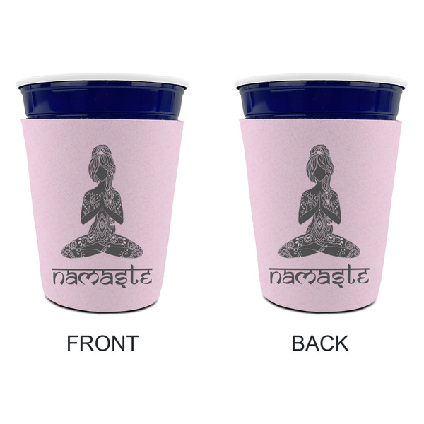 Lotus Pose Party Cup Sleeves - without bottom - Approval