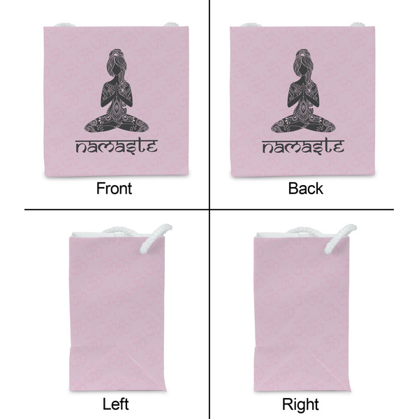 Lotus Pose Party Favor Gift Bag - Gloss - Approval