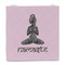 Lotus Pose Party Favor Gift Bag - Gloss - Front
