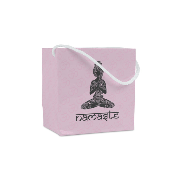 Custom Lotus Pose Party Favor Gift Bags