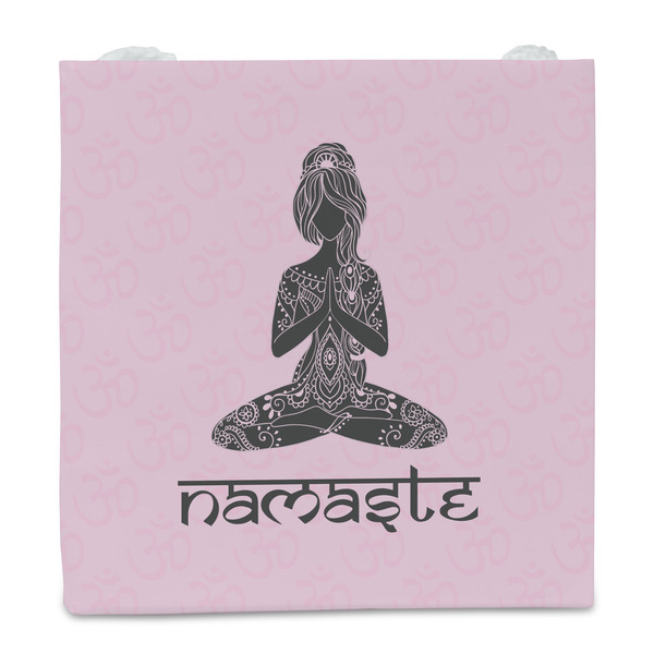 Lotus Pose Party Favor Gift Bag - Matte - Front