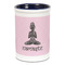 Lotus Pose Ceramic Pencil Holders - Blue