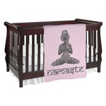 Lotus Pose Baby Blanket (Double Sided) (Personalized)