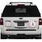 Lotus Pose Personalized Car Magnets on Ford Explorer