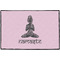 Lotus Pose Personalized Door Mat - 36x24 (APPROVAL)