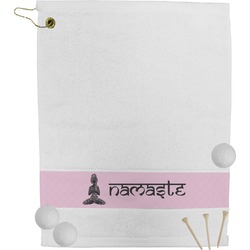 Lotus Pose Golf Bag Towel