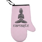 Lotus Pose Right Oven Mitt (Personalized)