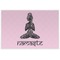 Lotus Pose Personalized Placemat (Back)