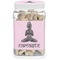 Lotus Pose Dog Treat Jar (Personalized)
