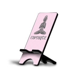 Lotus Pose Cell Phone Stand (Large) (Personalized)