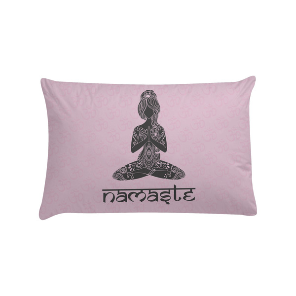 Custom Lotus Pose Pillow Case - Standard (Personalized)