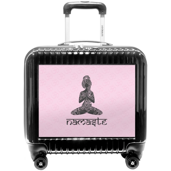 Custom Lotus Pose Pilot / Flight Suitcase (Personalized)