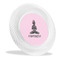 Lotus Pose Plastic Party Dinner Plates - Main/Front