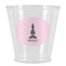 Lotus Pose Plastic Shot Glass