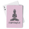Lotus Pose Playing Cards