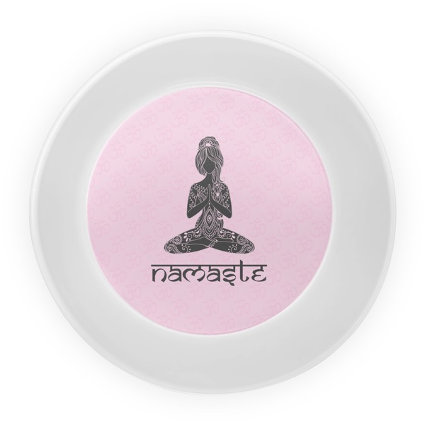 Lotus Pose Melamine Bowl - Center