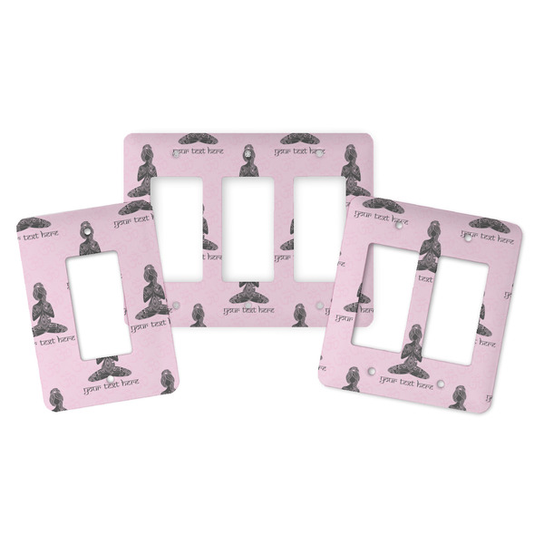 Lotus Pose Rocker Light Switch Covers - Parent - ALL VARIATIONS