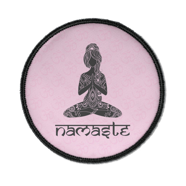 Lotus Pose Round Patch
