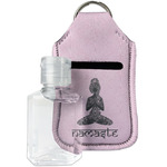 Lotus Pose Hand Sanitizer & Keychain Holder