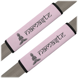 Lotus Pose Seat Belt Covers (Set of 2) (Personalized)