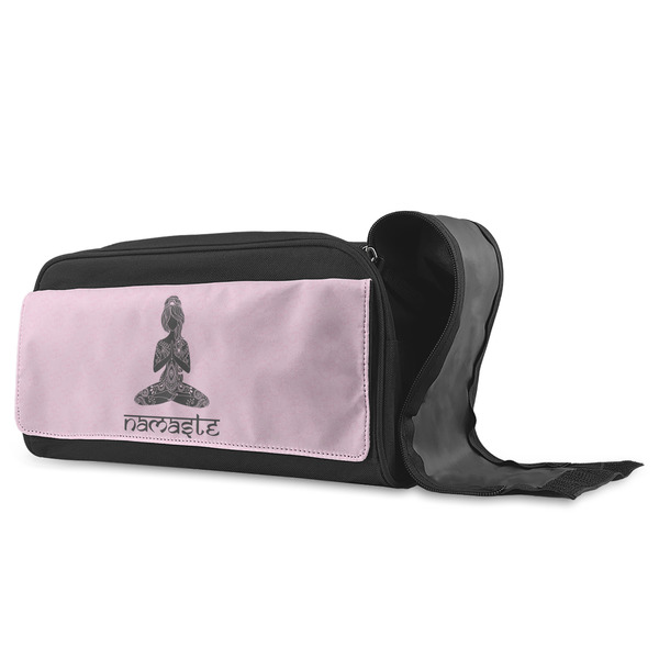 Lotus Pose Shoe Bags - ANGLE (Open)