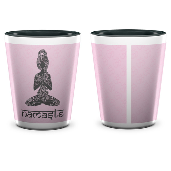 Lotus Pose Shot Glass - Two Tone - APPROVAL