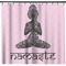 Lotus Pose Shower Curtain - Custom Size (Personalized)