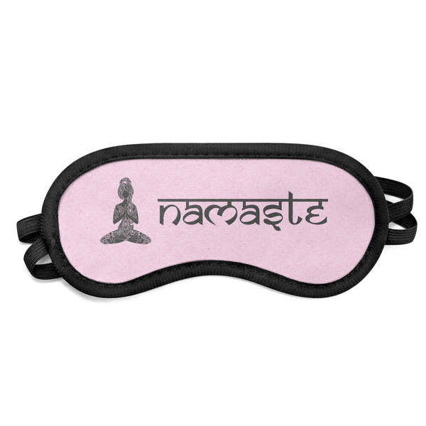 Custom Lotus Pose Sleeping Eye Mask - Small
