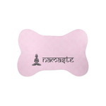 Lotus Pose Bone Shaped Dog Food Mat (Small)