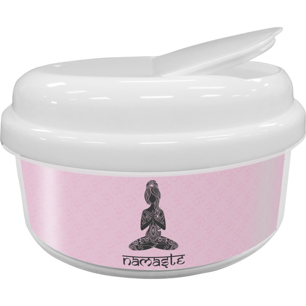 Custom Lotus Pose Snack Container (Personalized)