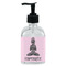 Lotus Pose Glass Soap & Lotion Bottle - Single Bottle