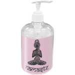 Lotus Pose Acrylic Soap & Lotion Bottle