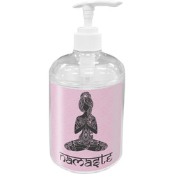 Lotus Pose Acrylic Soap & Lotion Bottle