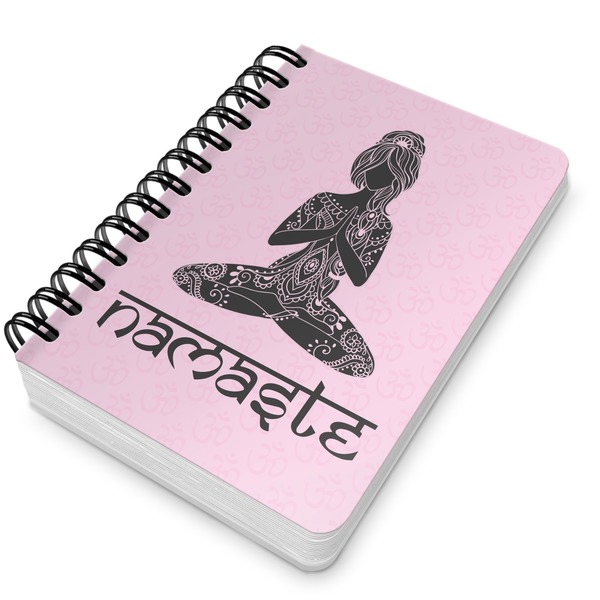 Lotus Pose Spiral Journal 5 x 7 - Main