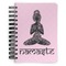 Lotus Pose Spiral Journal Small - Front View