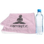 Lotus Pose Sports & Fitness Towel (Personalized)